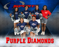 Purple Diamonds